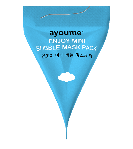 Маска для лица пузырьковая Ayoume Enjoy Mini Bubble Mask Pack, 3гр